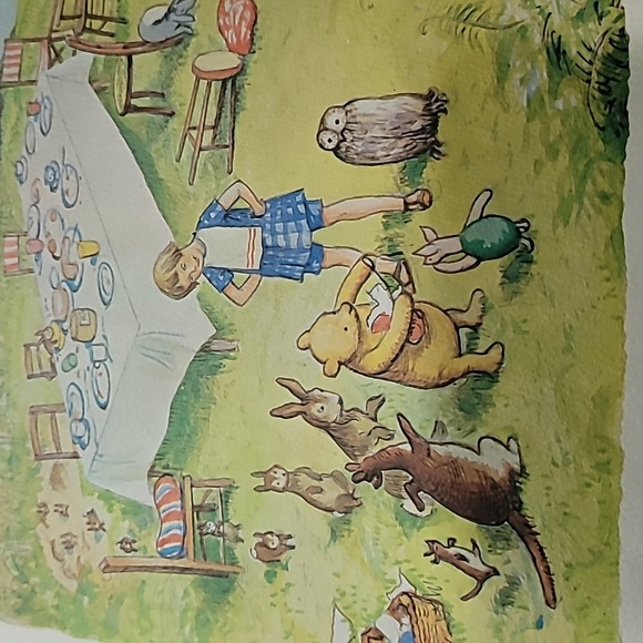 1957 Print of Pooh's Party - Picture 5 of 6